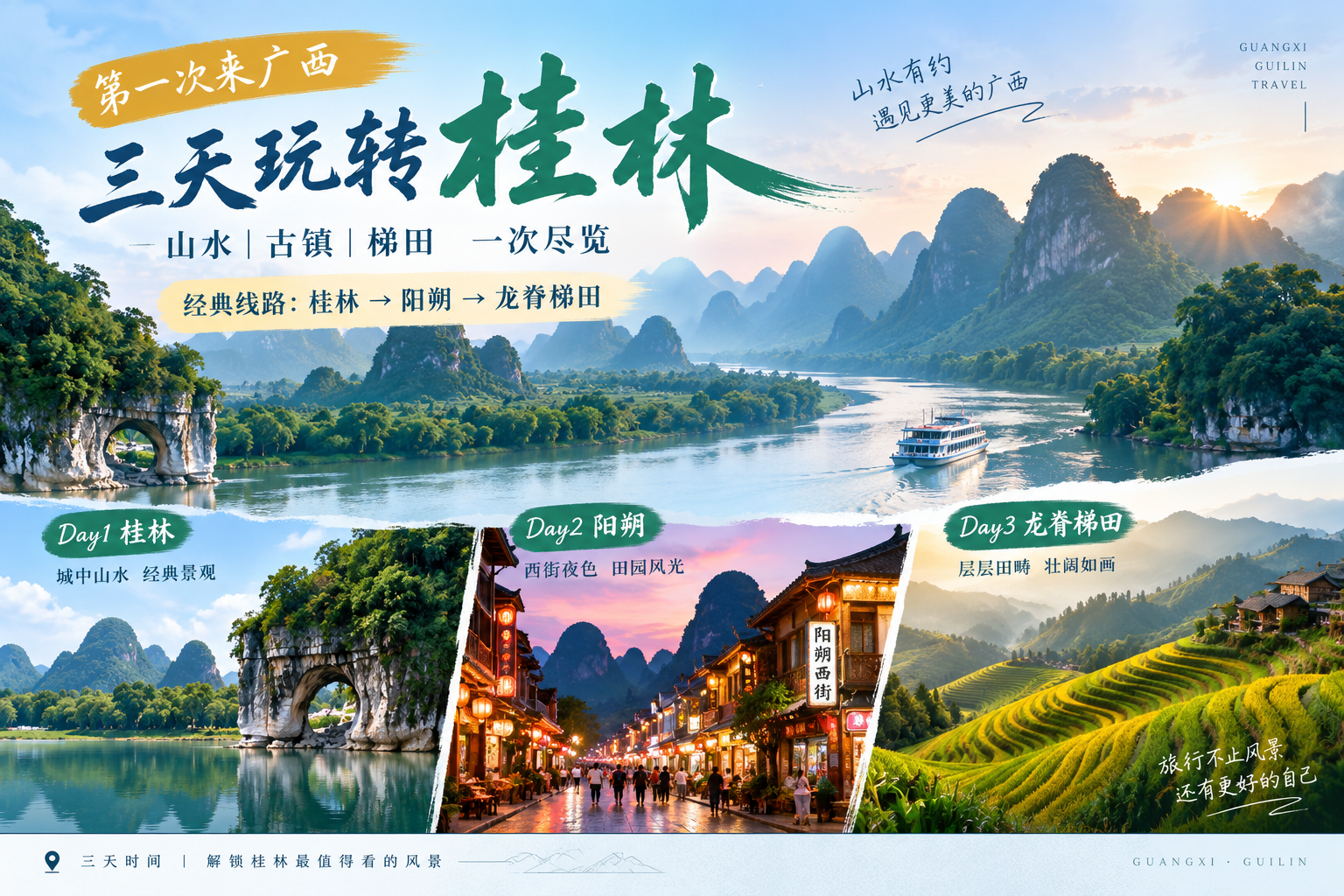 桂林经典3日游