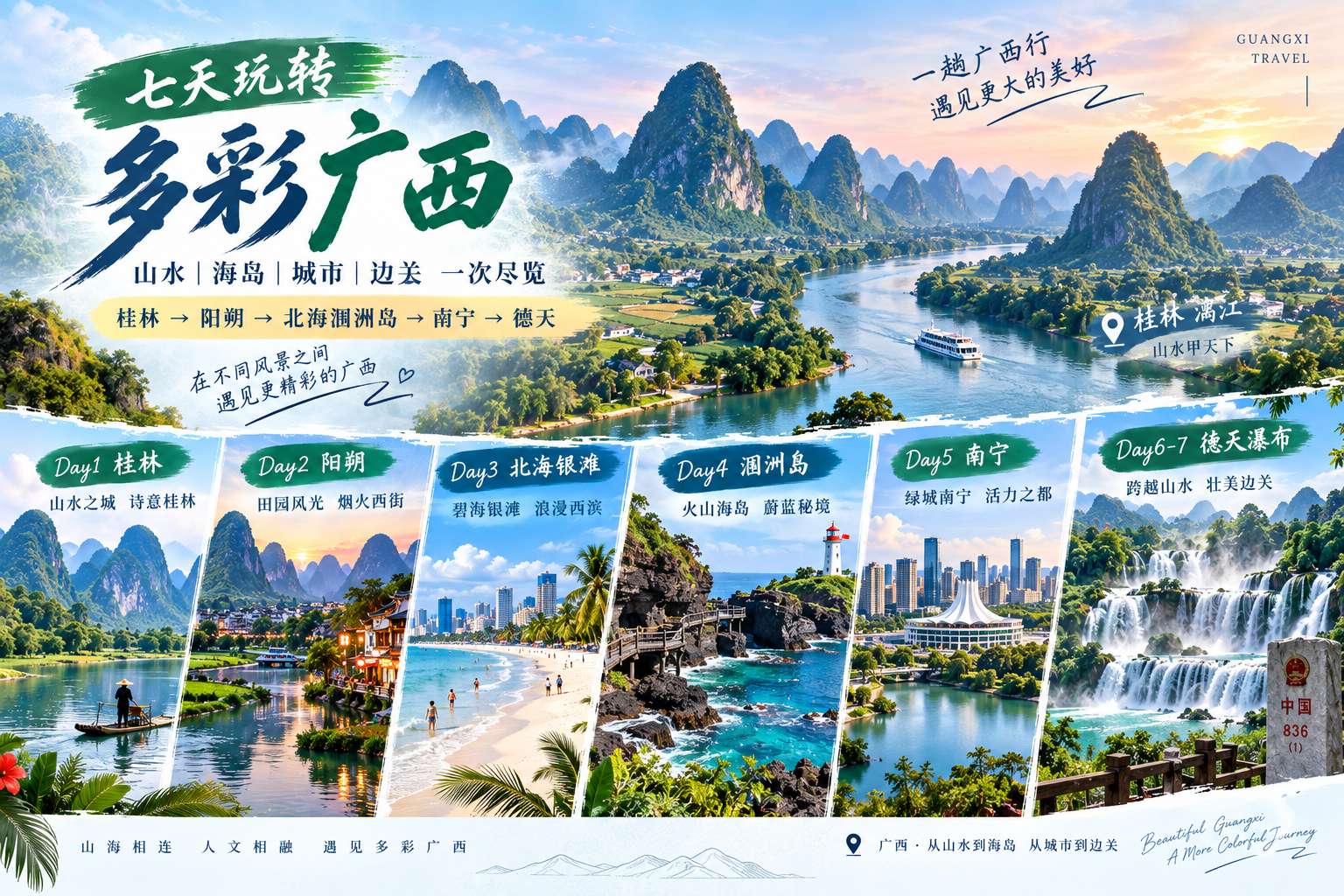 广西精华7日游